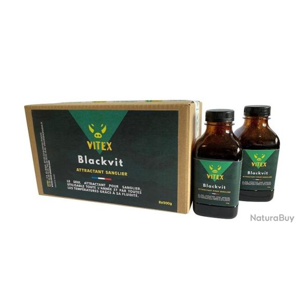 8 BOUTEILLES BLACKVIT ATTRACTIF SANGLIER TOUT TEMPS