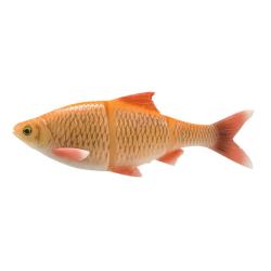 Leurre Souple Savage Gear 4D Line Thru Roach 32cm 420g Slow Sink Albino Roach