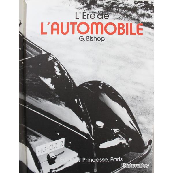 Livre L're de l'automobile de G. Bishop