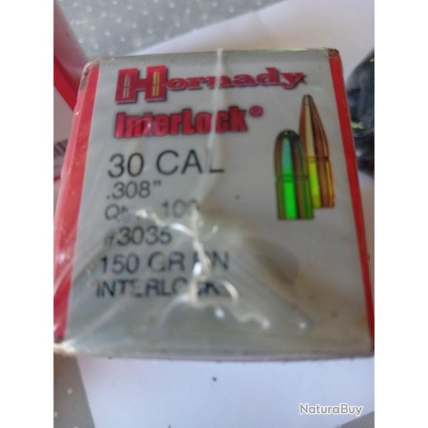 30 winchester 150gr RN