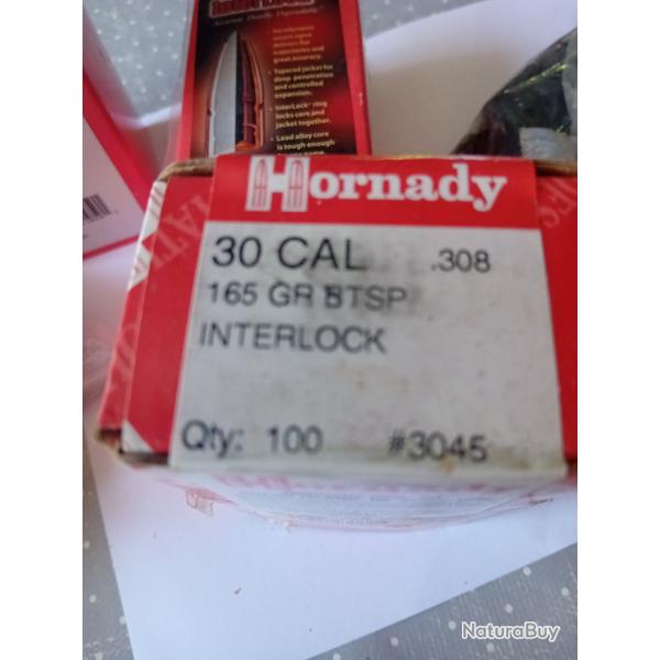 30 calibre 165 gr BTSP INTERLOCK