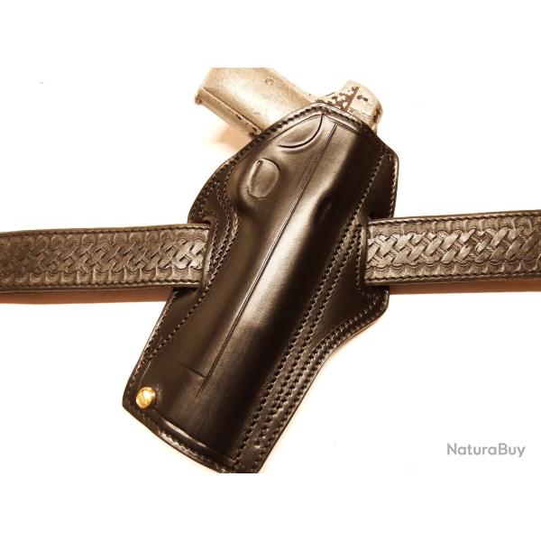 ETUI GALET CUIR pour COLT 1900 (fabrication entreprise artisanale fran�aise)