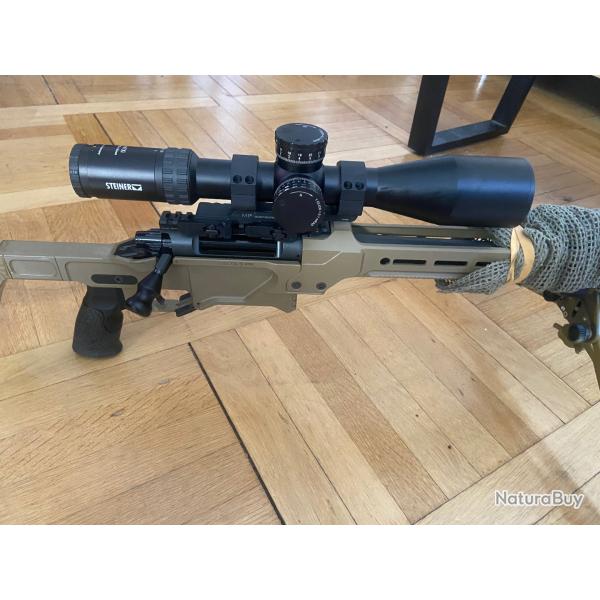 STEINER Military M7xi 4-28x56 R�ticule Msr2 Lumineux - NOIR