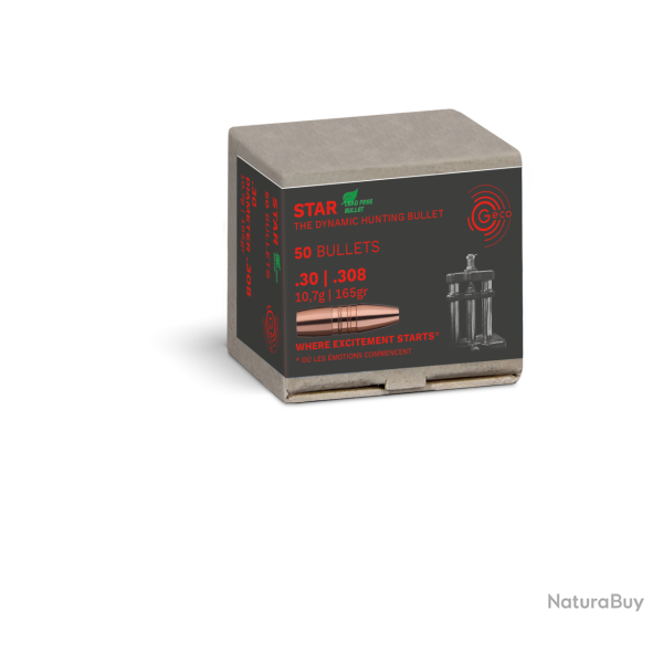 Ogives Geco Star - Cal. 30 - Par 3