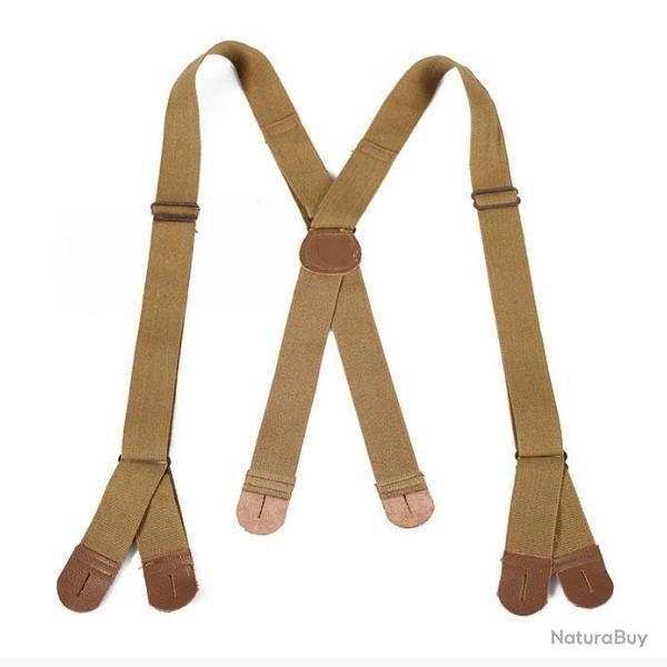 Bretelles US WW2 - Mod�le en X R�glable