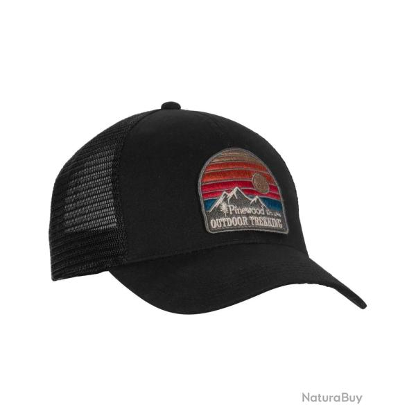 Casquette en maille Pinewood Noir