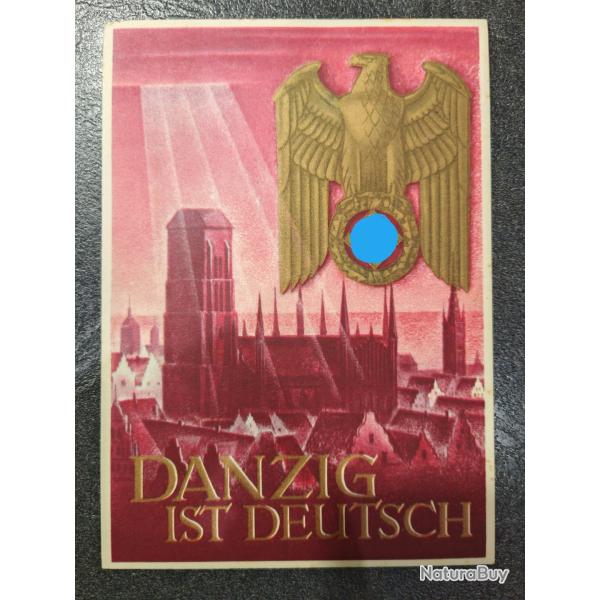Carte postale allemande #13 - Dantzig ist Deutsch - 1939