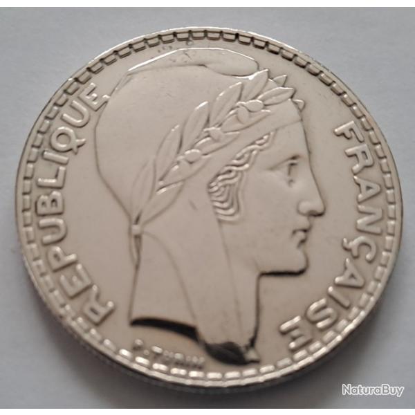 20 FRANCS TURINS ARGENT 1933 v�ritable tr�sor numismatique, un symbole de l'histoire de la R�publiqu