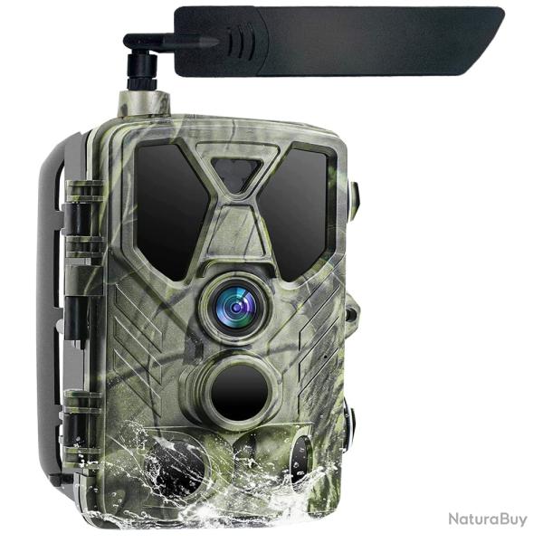 Camra de chasse tanche extrieure, application 4K 36MP