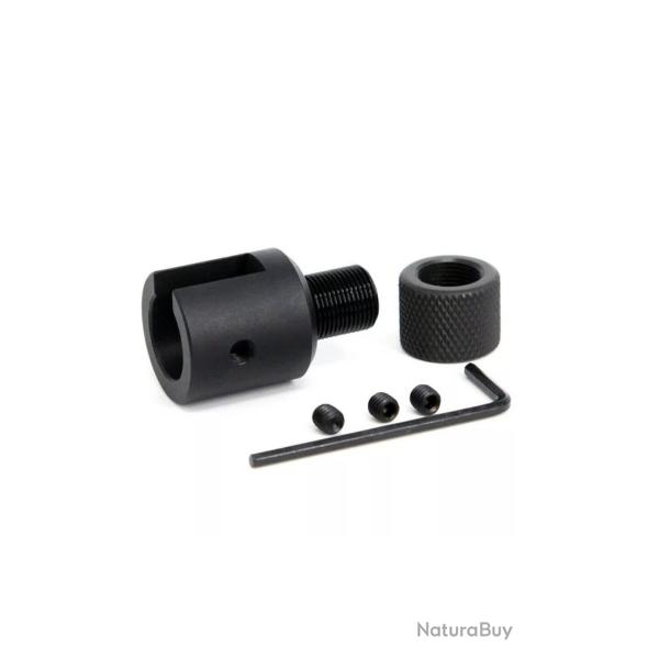 Adaptateur pour canon non filet� ruger 10/22