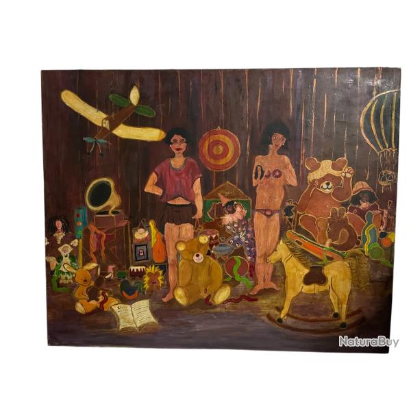 Jean lurcat huile sur toile