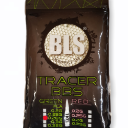 BLS Billes Bio Tra&ccedil;antes vertes 0.28g (Sac de 1 kg)
