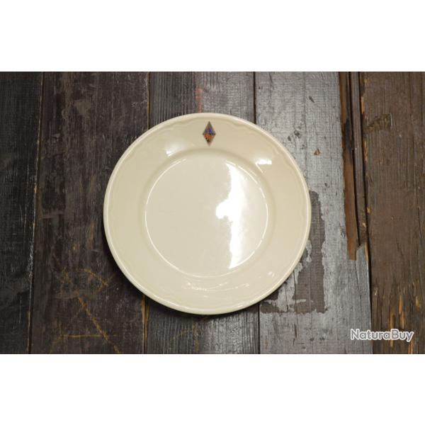 Assiette de mess 150 R�giment d'infanterie RI. insigne. Chauvigny Barr�re Nancy. (A)