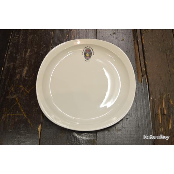 Assiette de mess 151 R�giment d'infanterie RI METZ insigne. On ne passe pas, Sarreguemines