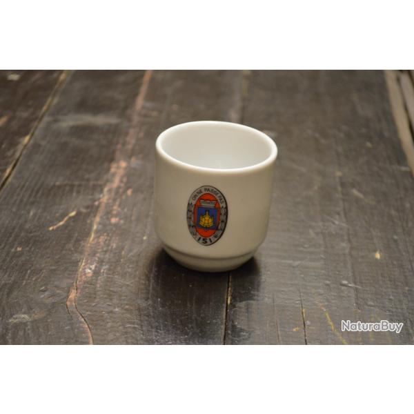 Tasse � caf� expresso de mess 151 R�giment d'infanterie RI METZ insigne. On ne passe pas