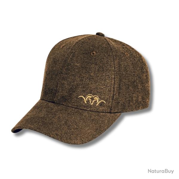 casquette BLASER 21 vintage marron fonc� chin�