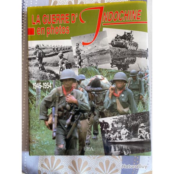 Livre La guerre d'Indochine en photos