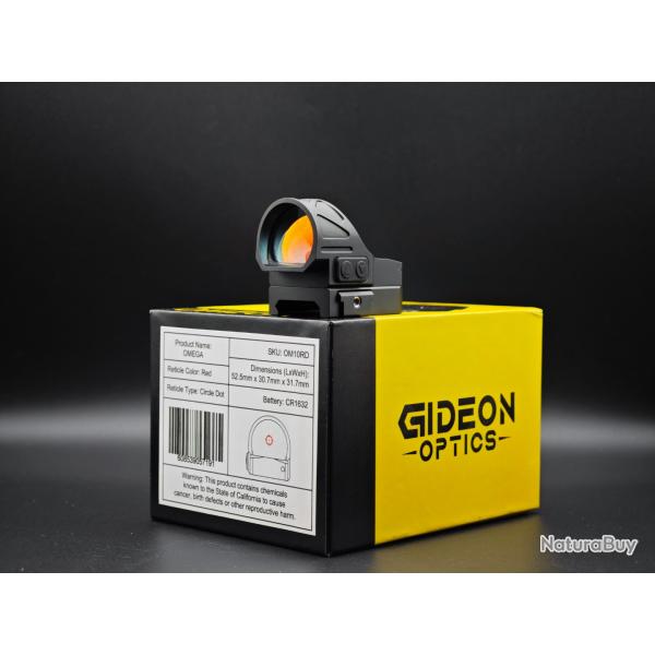 Gideon Optique Verrou  points  cercle vert/rouge Omega Green Circle Dot