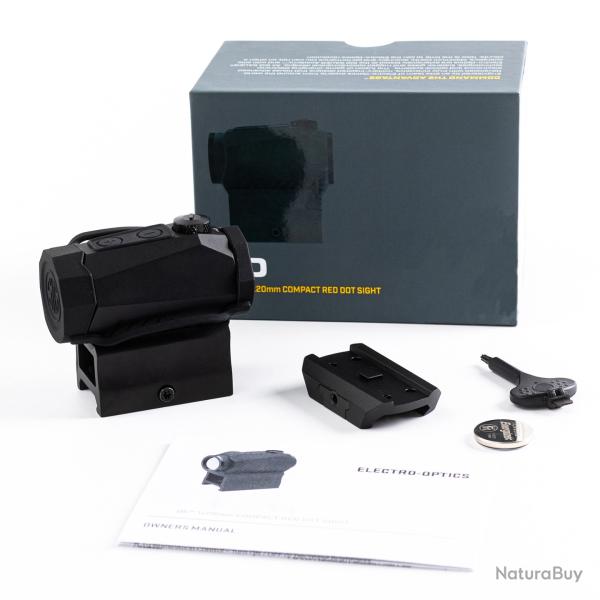 Lunette de vise  point rouge rflexe originale 1x20mm avec Rails R5 Ordinary - LIVRAISON GRATUITE