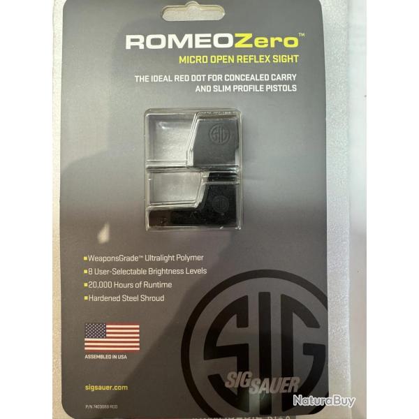 Viseur point rouge Romo Zro 3 MOA SIG SAUER 1x24mm
