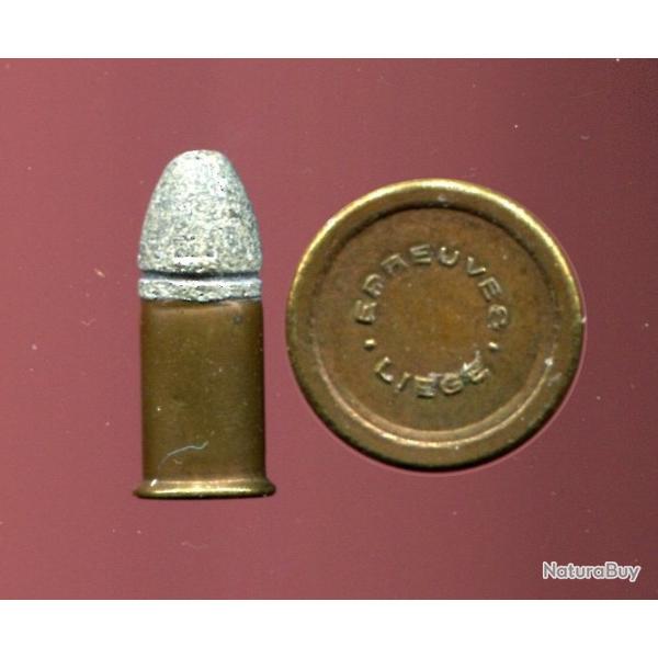 .440 Rim Fire Revolver - TRES RARE cartouche annulaire - beau marquage en relief : EPREUVE LIEGE