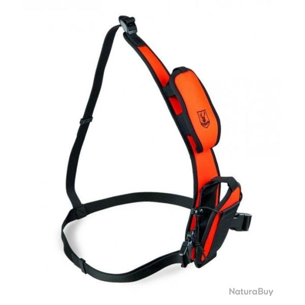 Epauli�re RISERVA porte gps garmin et radio orange r�glable