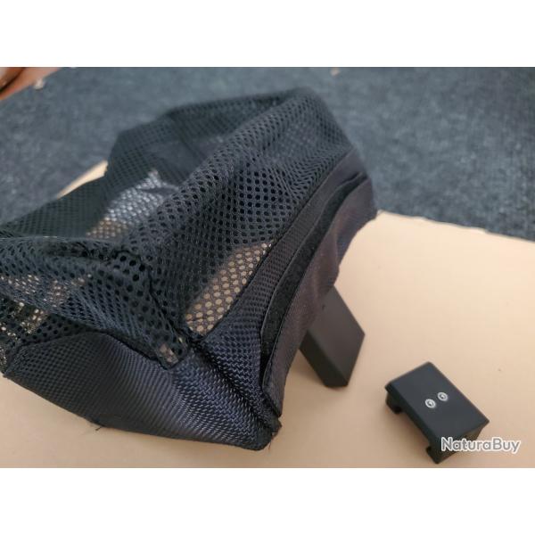 RECUPERATEUR DE DOUILLE POUR FUSIL SEMI AUTO AVEC FIXATION RAPIDE SUR RAIL PICATINY