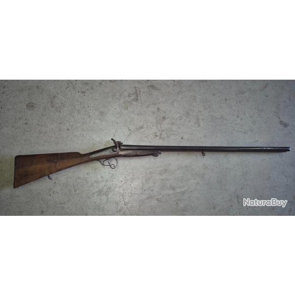 FUSIL JUXTAPOSES A BROCHES CAL 16 SAINT TIENNE