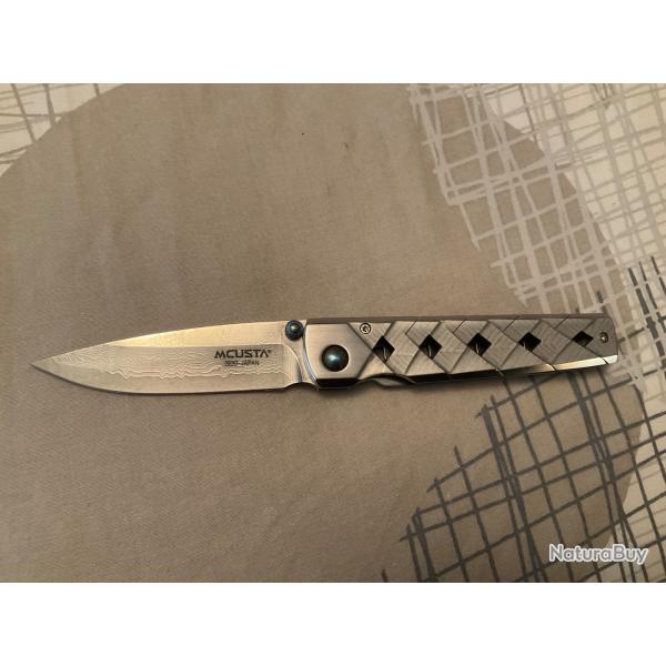 VEND COUTEAU PLIANT MCUSTA-MC-KATANA FULL DAMAS