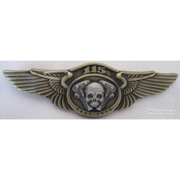 PINS BADGE SKULL MOTO - Ref.31
