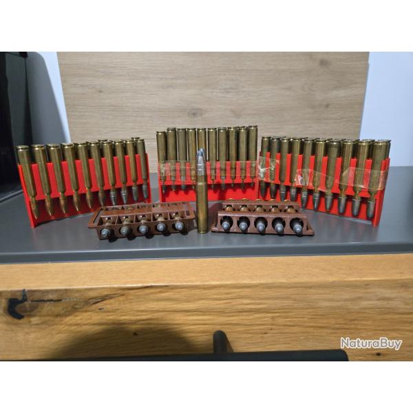 lot de 73 balles 9.3X62 norma,rws