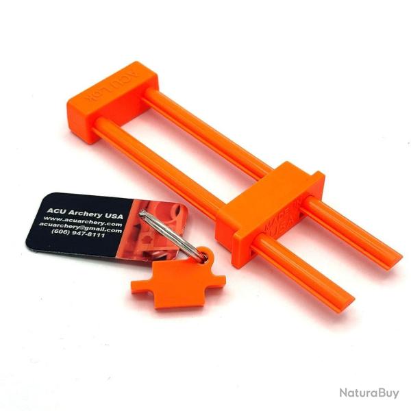 ACU ARCHERY - Verrou de S�curit� ACU LOCK Orange