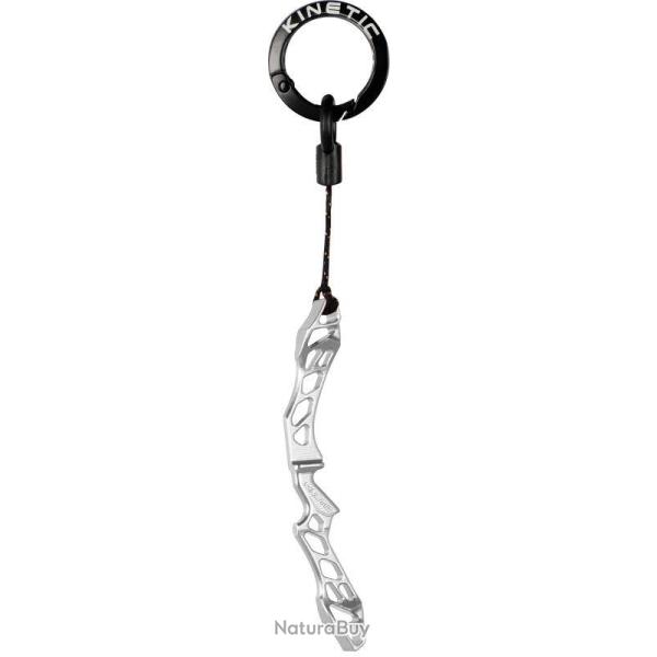 KINETIC - Porte Cl� Mini Invinso Anodis� ANODIZED SILVER