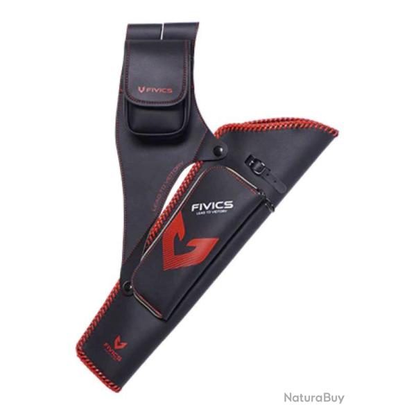 FIVICS - Carquois UNICO ROUGE DROITIER (RH)
