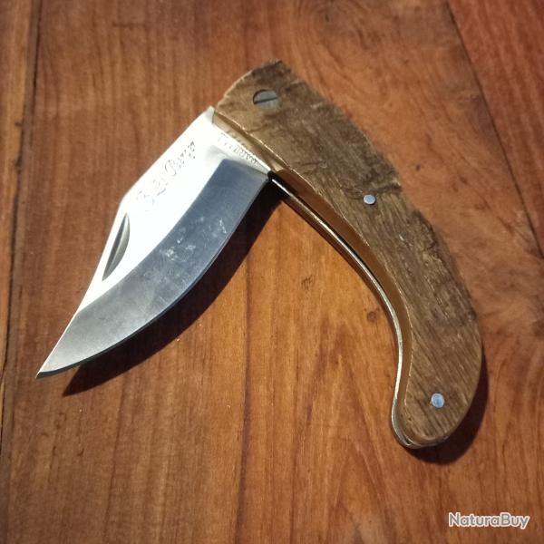 Joli Couteau Artisanal LE BERGER CORSE Maison BARILLET Manche en Corne de B�lier