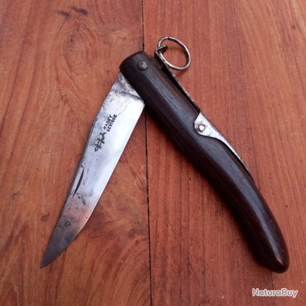 Grand Couteau � Palme TARRY LEVIGNE Manche en Bois