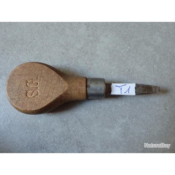 Tournevis / Outil pour fusil, carabine Vetterli, 1889, 1891, K11, K31 Suisse, Rubin Schmidt