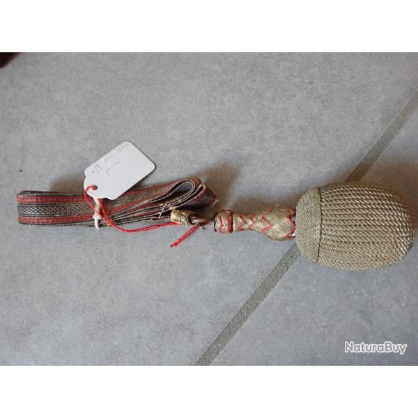 Dragonne de sabre 1877 officier suisse