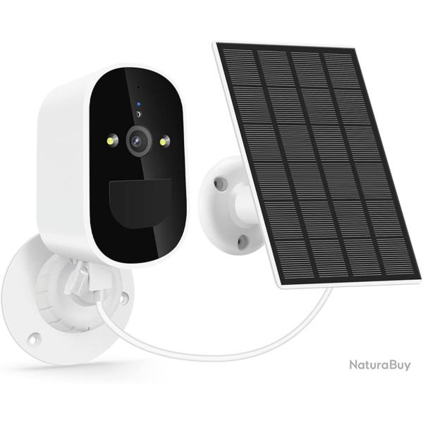 CAM�RA DE SURVEILLANCE SOLAIRE AUTONOME FONCTION INTERPHONE - LIVRAISON GRATUITE