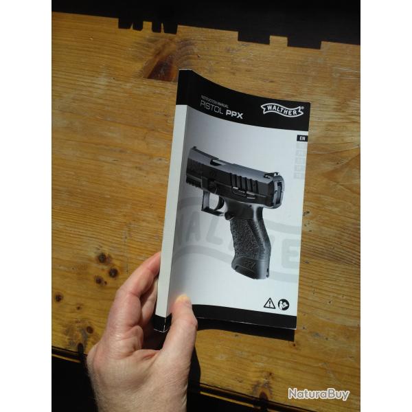 Notice mode d'emploi pour le  WALTHER PPX