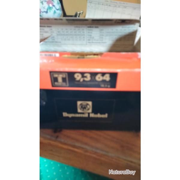 Munitions RWS 9,3x64 T-Mantel 18,5g