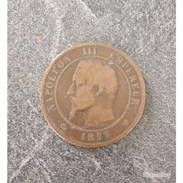 Jeton - pi�ce de monnaie Napoleon 3 - la ville de Lille reconnaissante