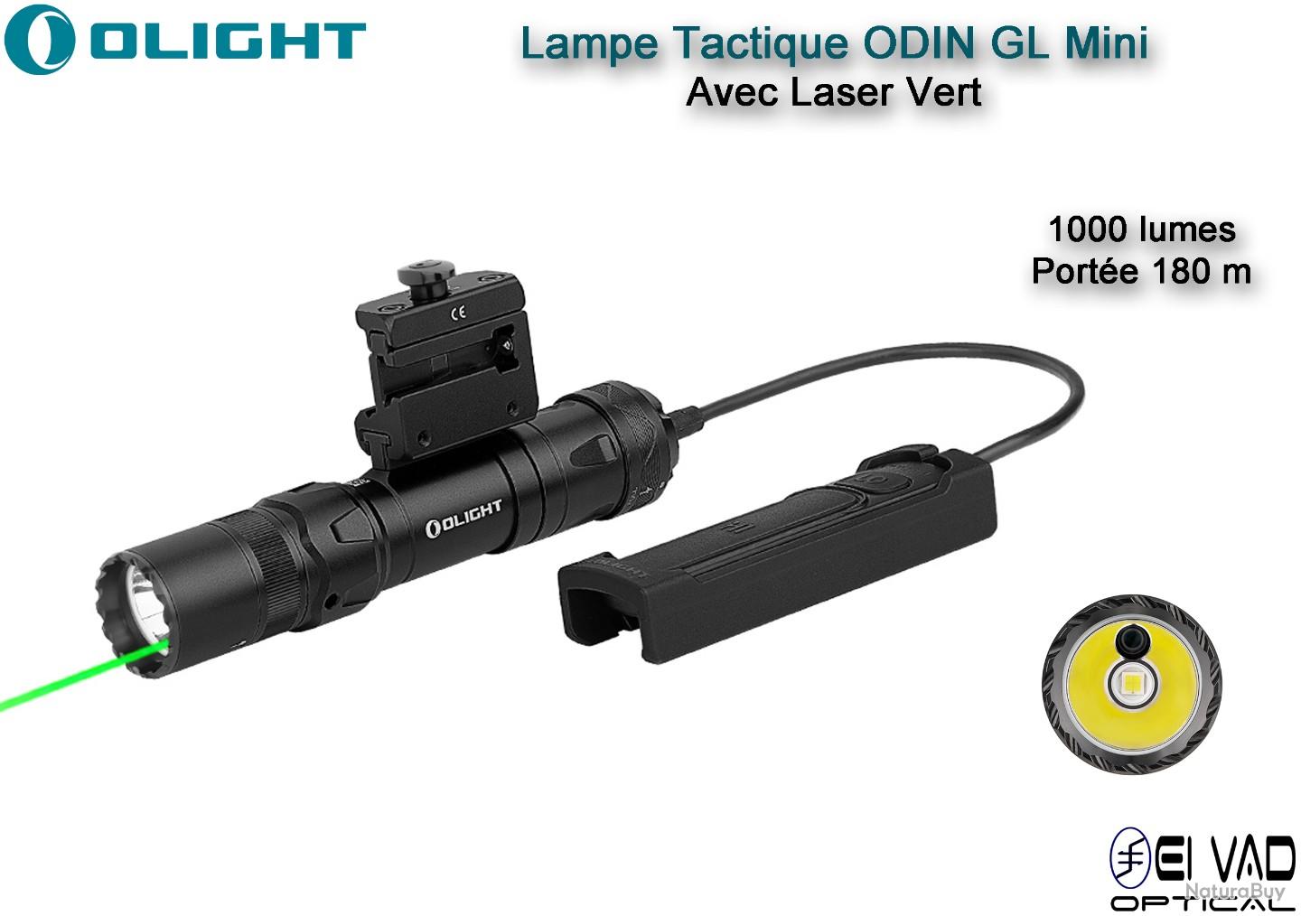 Lampe Torche Tactique Odin GL M 1500 Lumens - Rechargeable Avec Monture MLOK