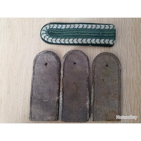 Lot �paulettes pattes �paules allemandes �  identifier