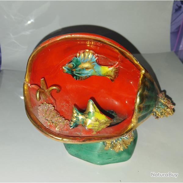 ANCIENNE LAMPE COQUILLAGE VALLAURIS