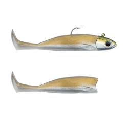 Leurre souple FIIISH Master shad combo 100 Heavy / 21g / Khaki