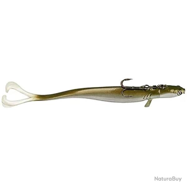Leurre souple LMAB Drunk shooter 20cm Silver olive