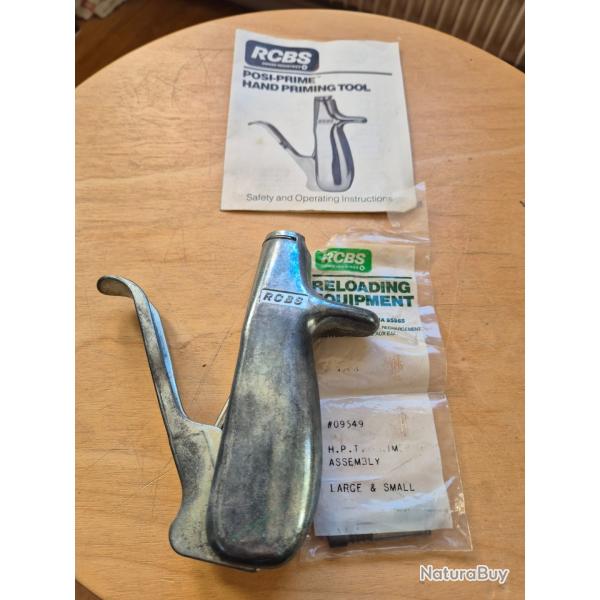 Poigne amorage manuelle RCBS complte