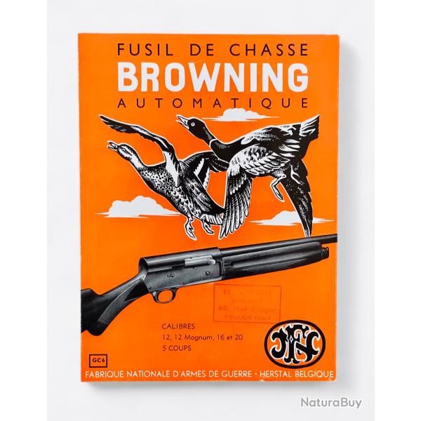 Notice BROWNING AUTO 5 Occasion GC6