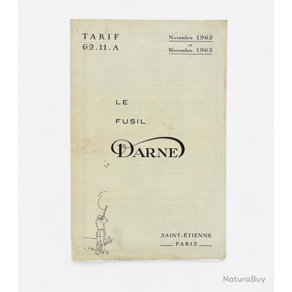 Notice DARNE Tarif 62.11.A Occasion